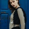 Black triangle bag
