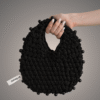 Black beaded bag